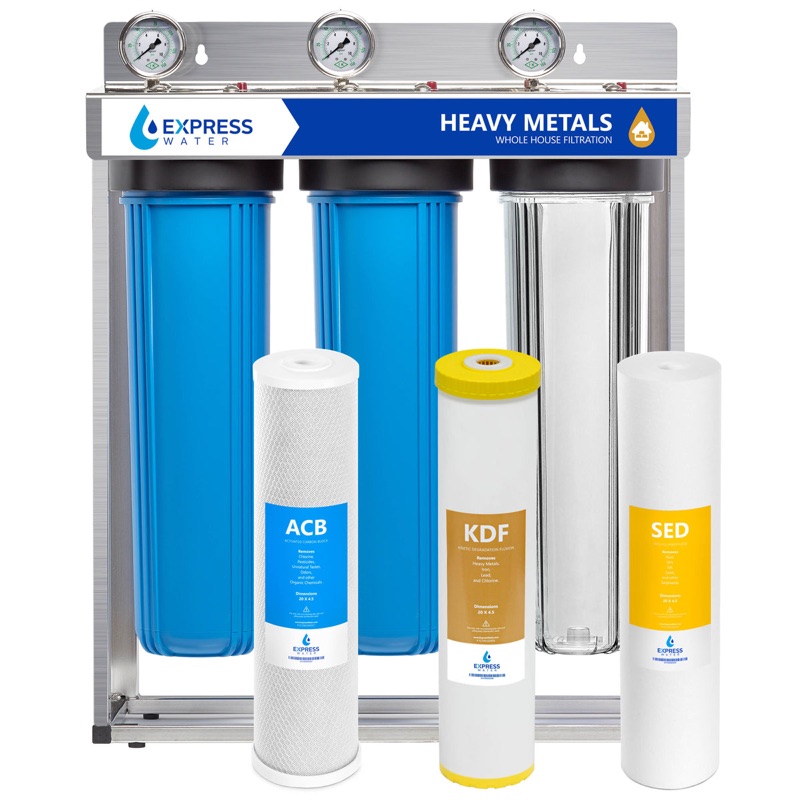 Express Water 3-stage whole-house water filter system